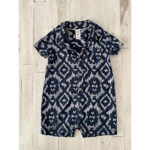 Carter's baby boy blue jumpsuit size 24M